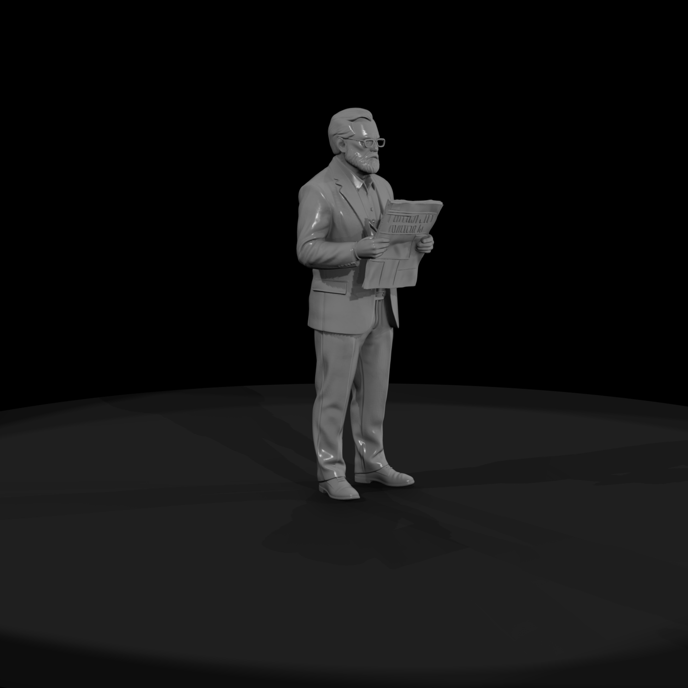 elderly white man