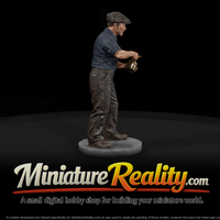 Powerhouse Oiler Powerhouse miniature, three-quarter view — thumbnail 1