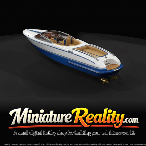 Fancy Pleasure Boat — Runabout Model