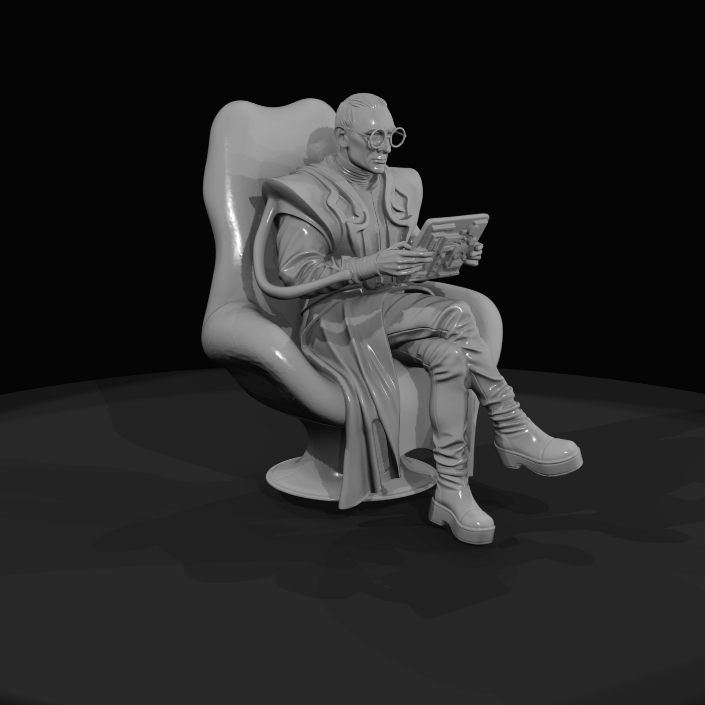 Fashion Model Figure (estimated) — Eccentric Designer