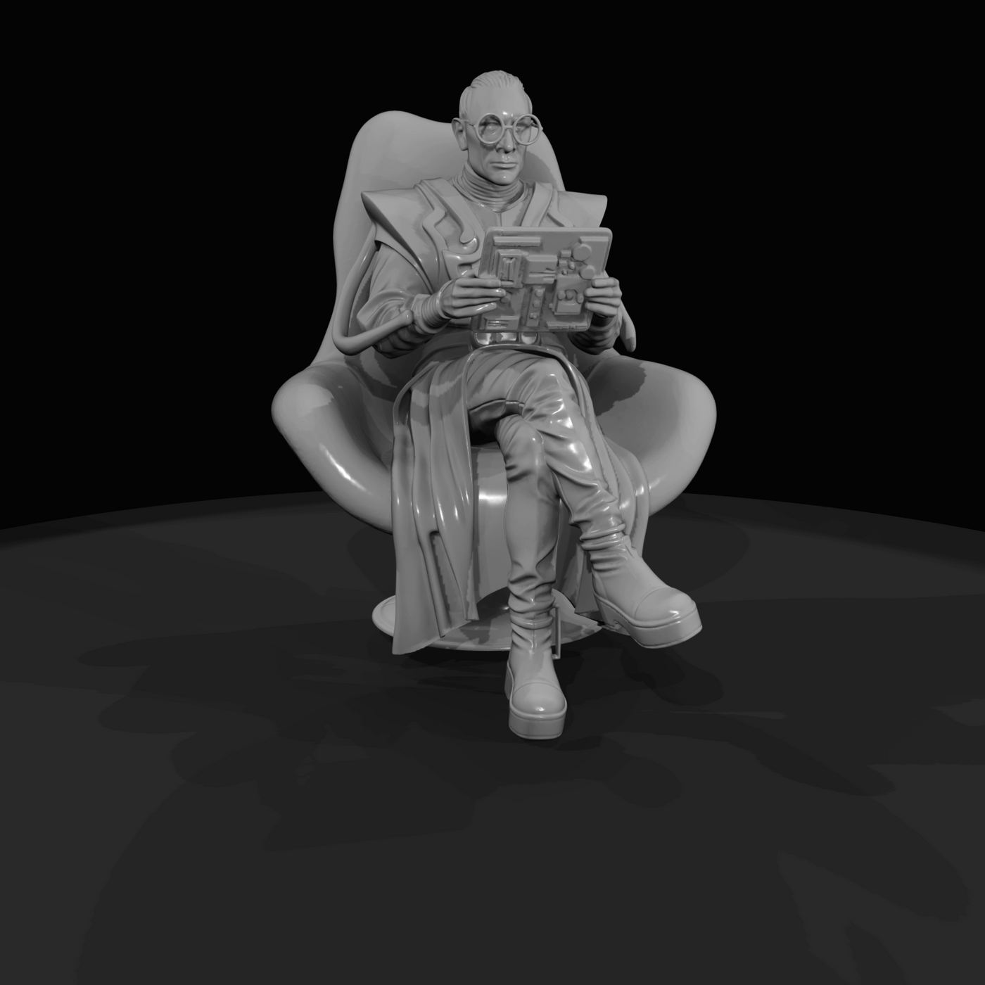 Fashion Model Figure (estimated) — Eccentric Designer
