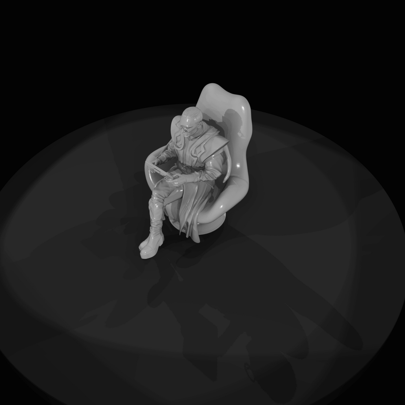 Fashion Model Figure (estimated) — Eccentric Designer
