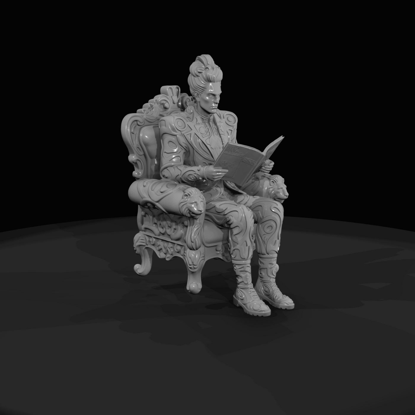 Fashion Model Figure (estimated) — Eccentric Designer