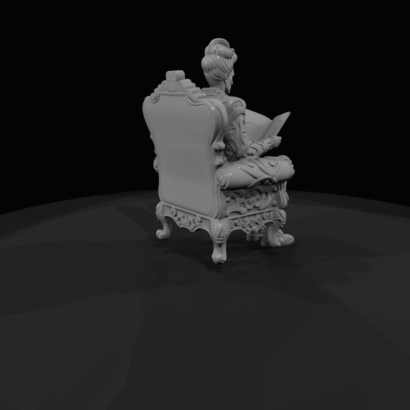 Fashion Model Figure (estimated) — Eccentric Designer