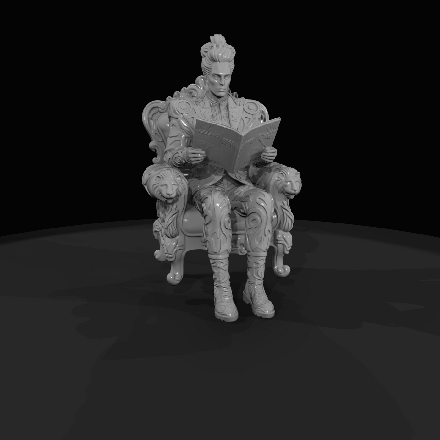 Fashion Model Figure (estimated) — Eccentric Designer