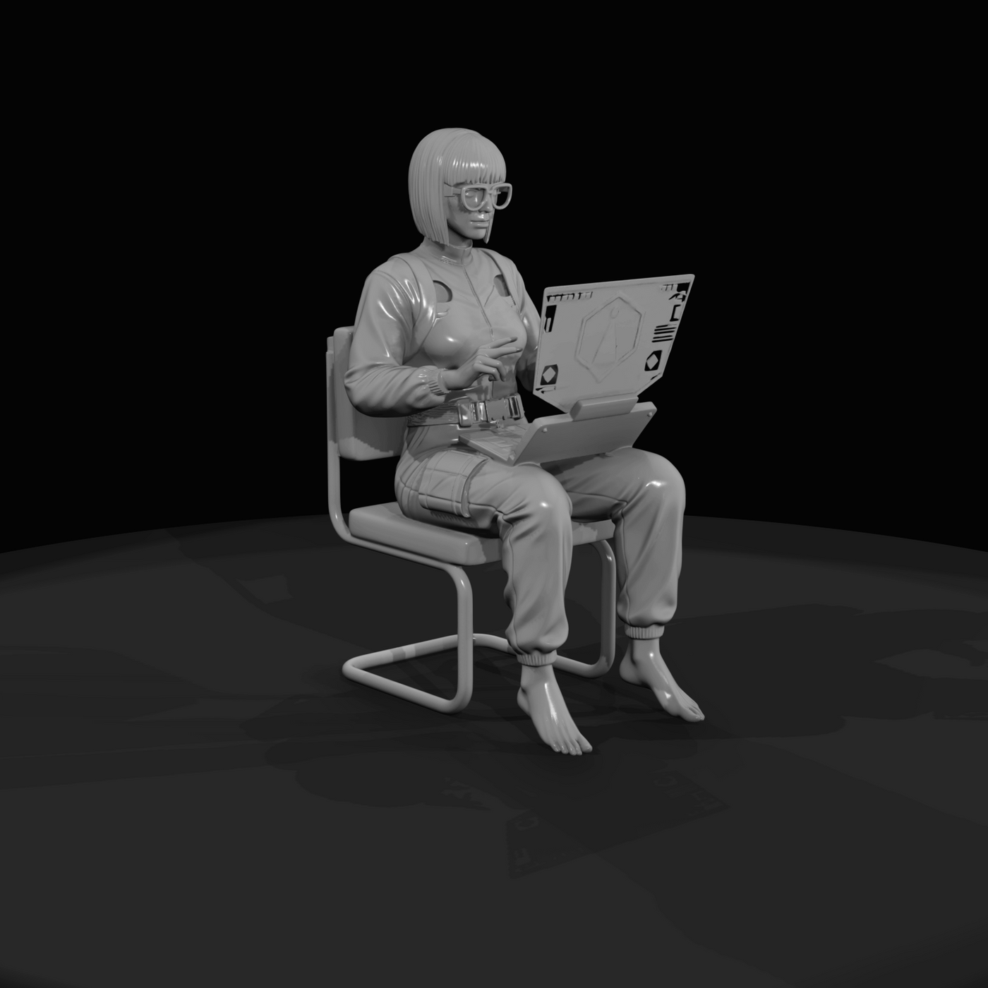Fashion Model Figure (estimated) — Eccentric Designer