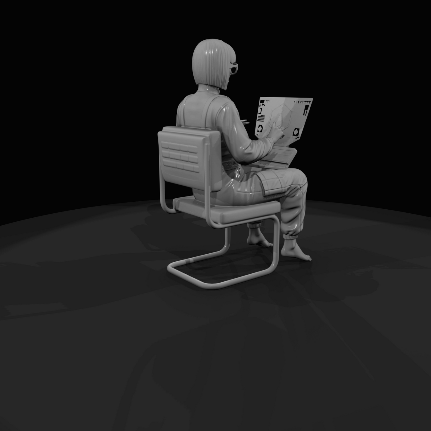 Fashion Model Figure (estimated) — Eccentric Designer
