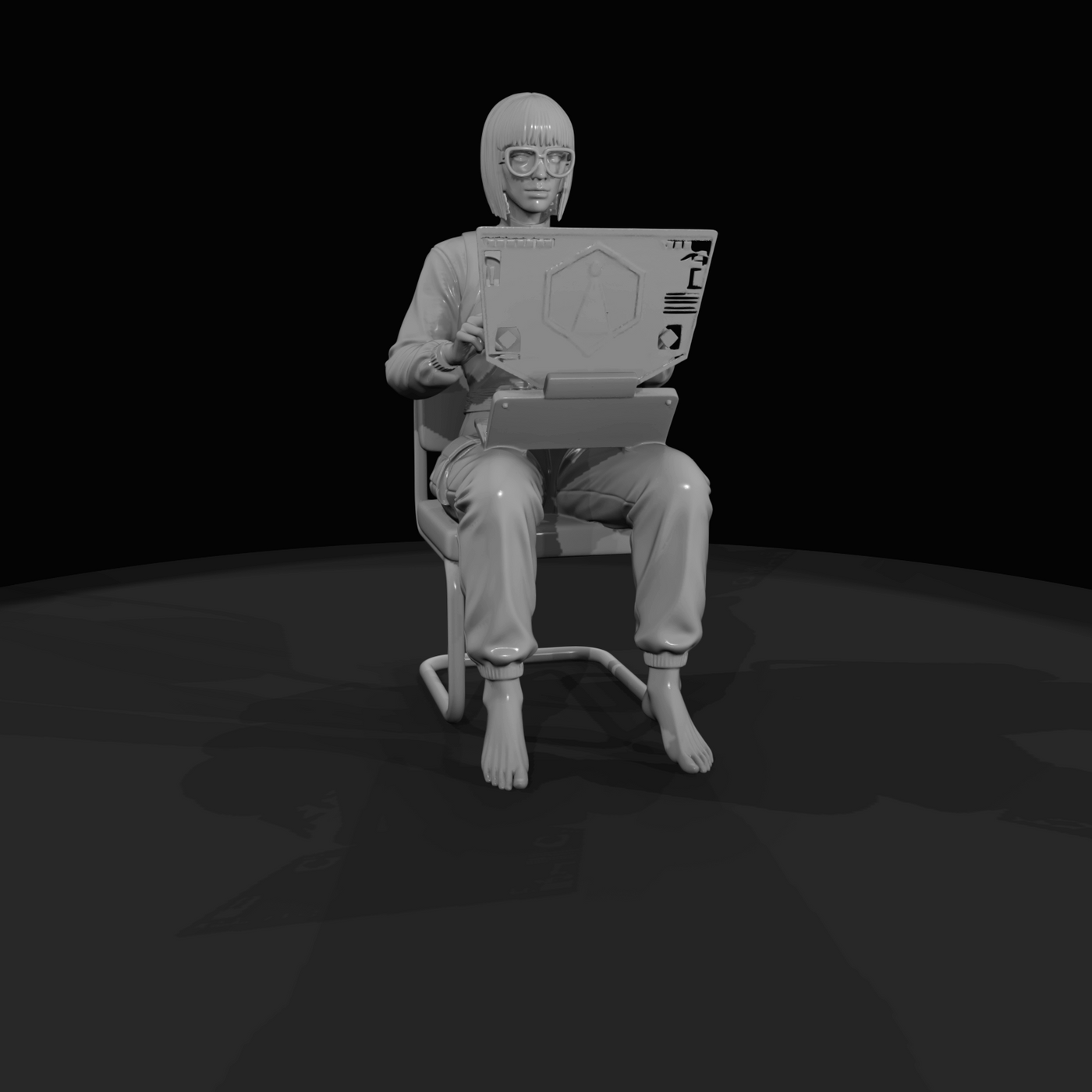 Fashion Model Figure (estimated) — Eccentric Designer
