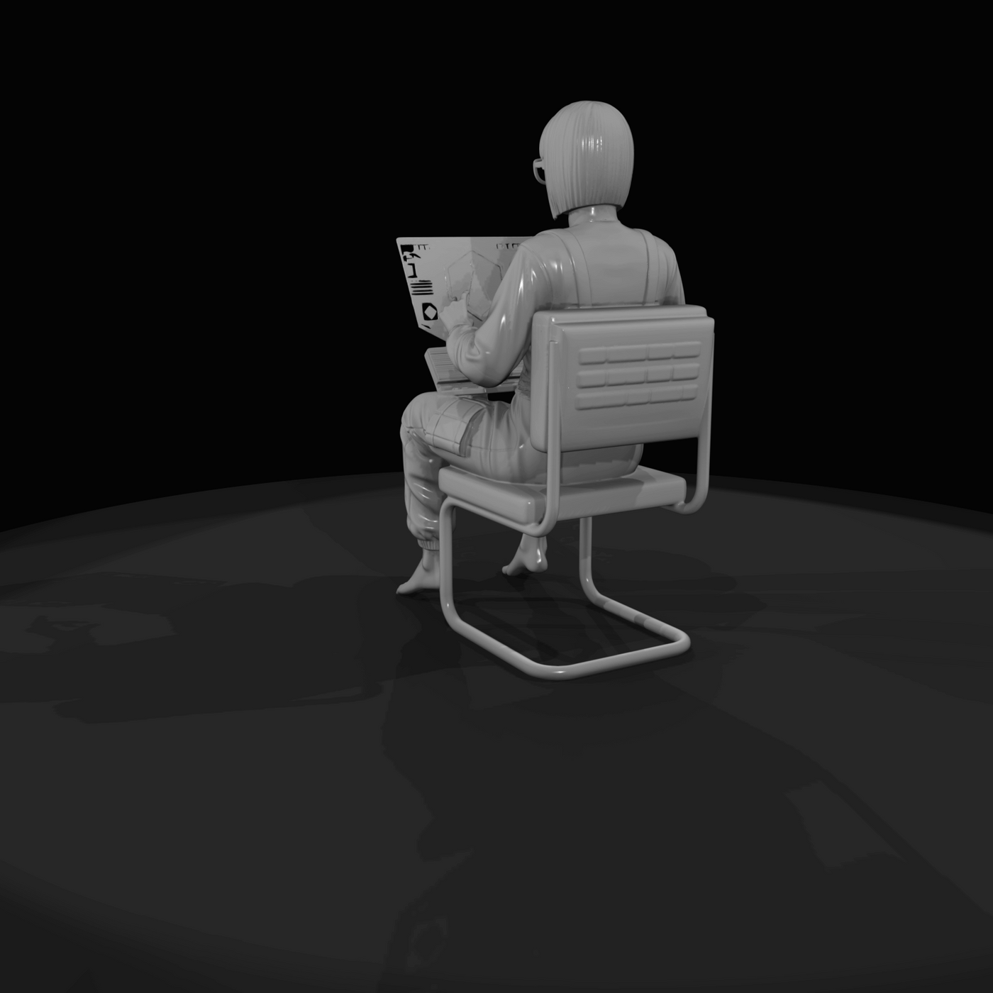 Fashion Model Figure (estimated) — Eccentric Designer