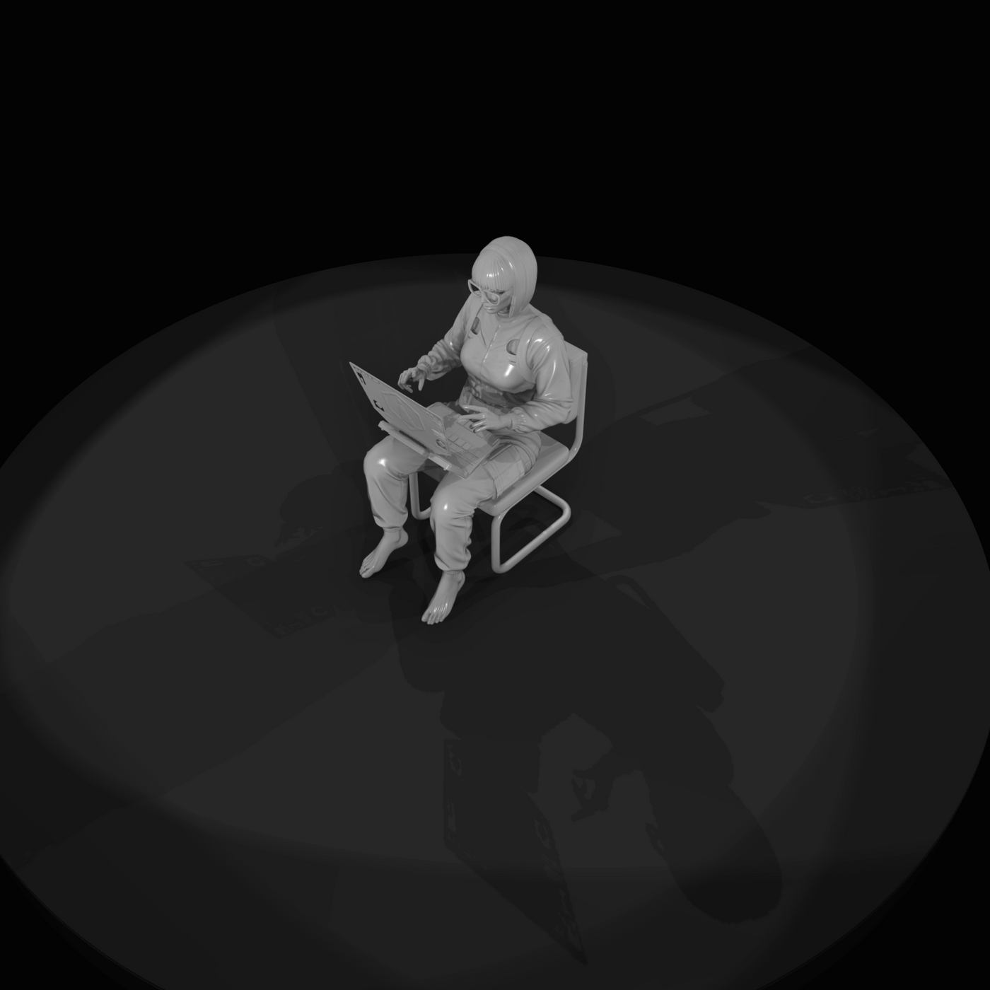 Fashion Model Figure (estimated) — Eccentric Designer