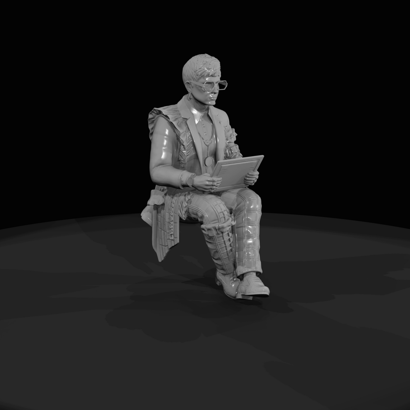 Fashion Model Figure (estimated) — Eccentric Designer