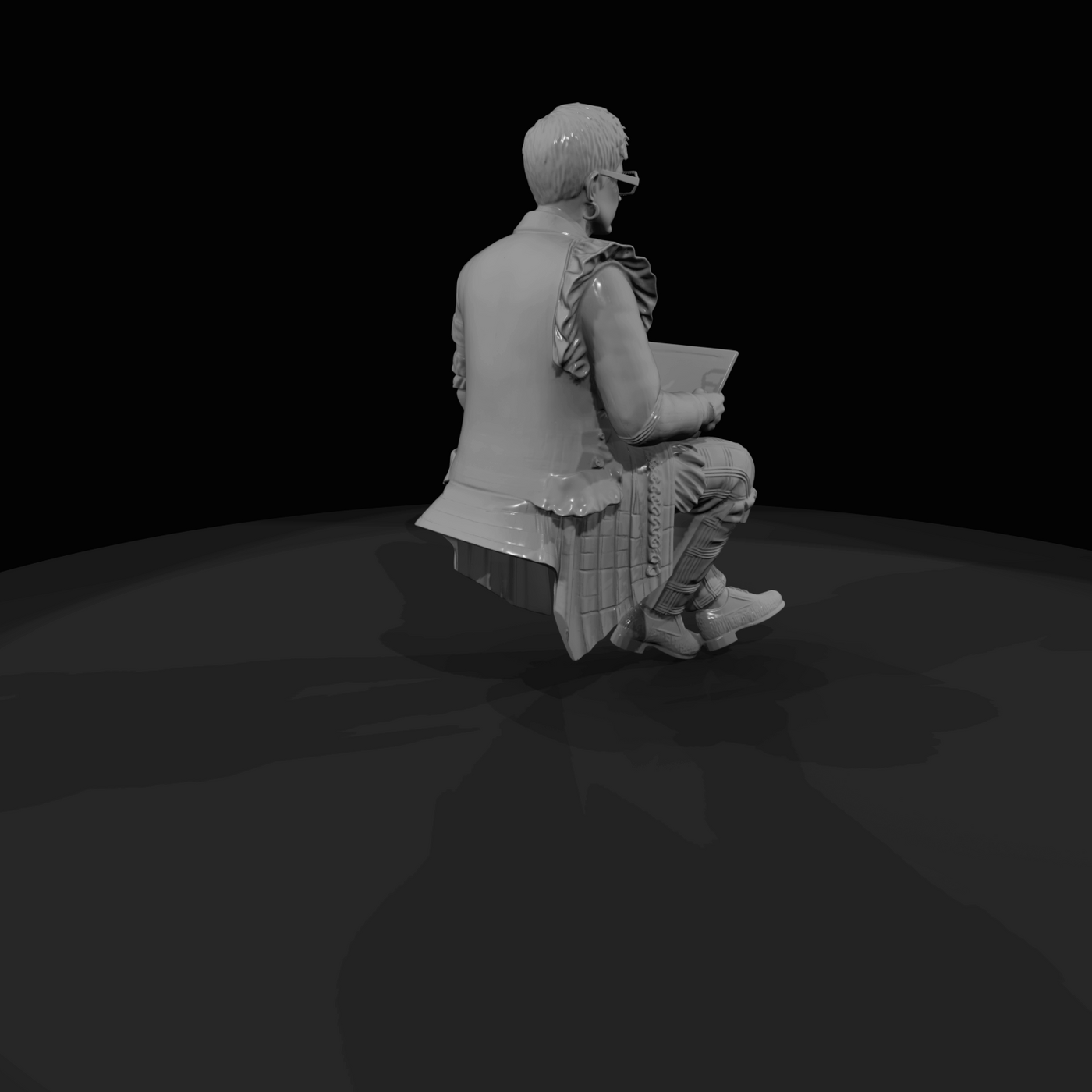Fashion Model Figure (estimated) — Eccentric Designer