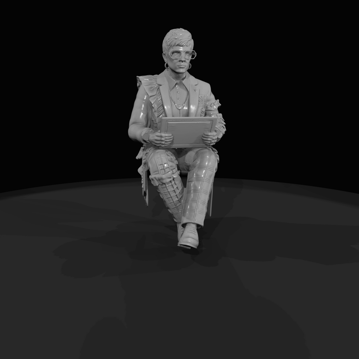 Fashion Model Figure (estimated) — Eccentric Designer