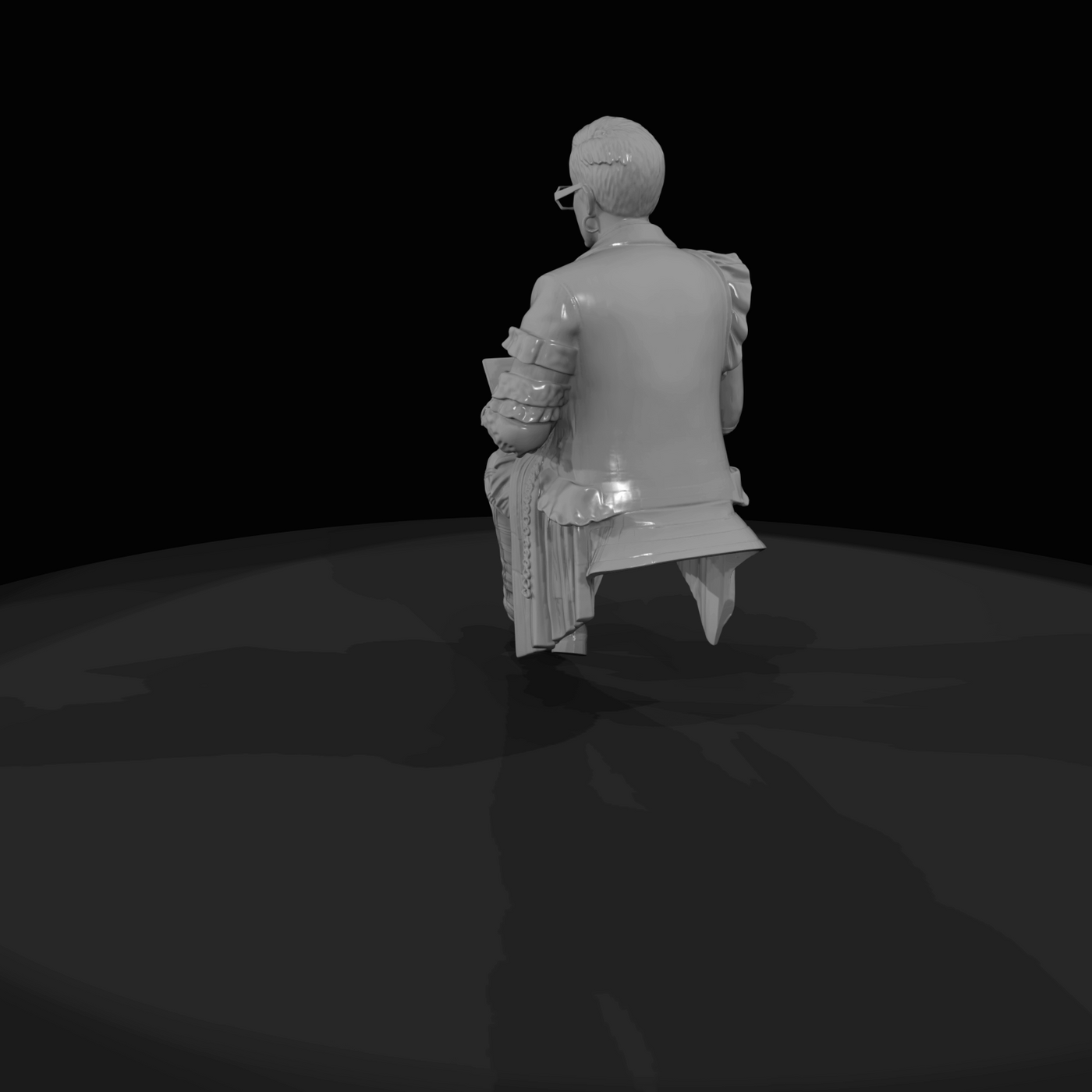 Fashion Model Figure (estimated) — Eccentric Designer