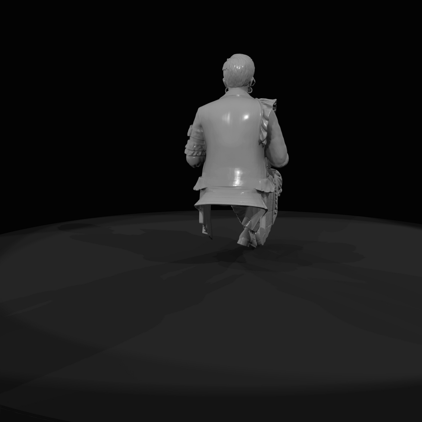 Fashion Model Figure (estimated) — Eccentric Designer