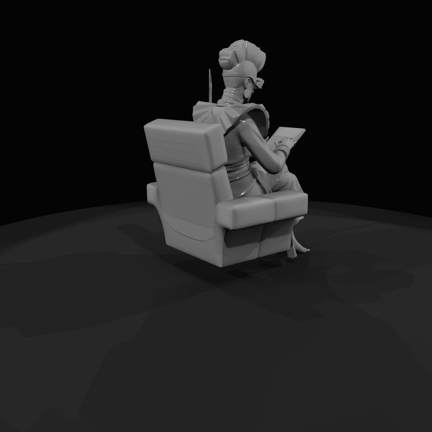 Fashion Model Figure (estimated) — Eccentric Designer