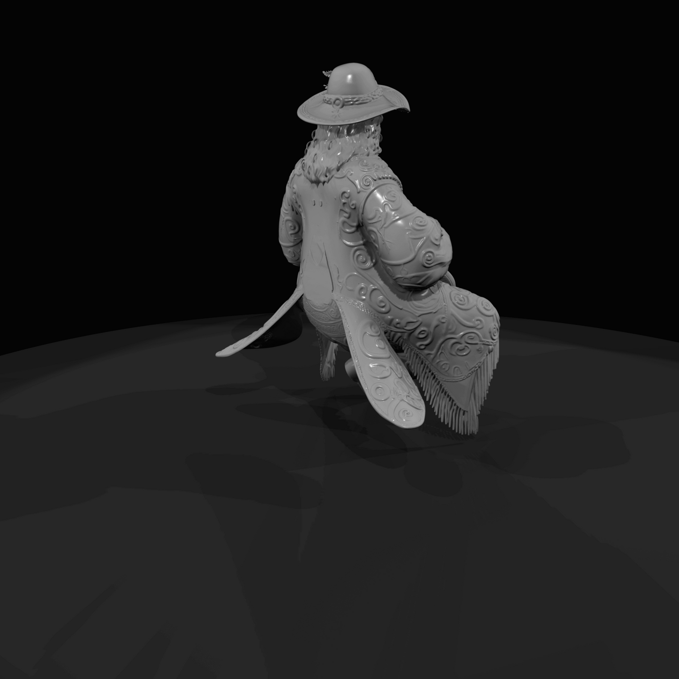 Fashion Model Figure (estimated) — Eccentric Designer
