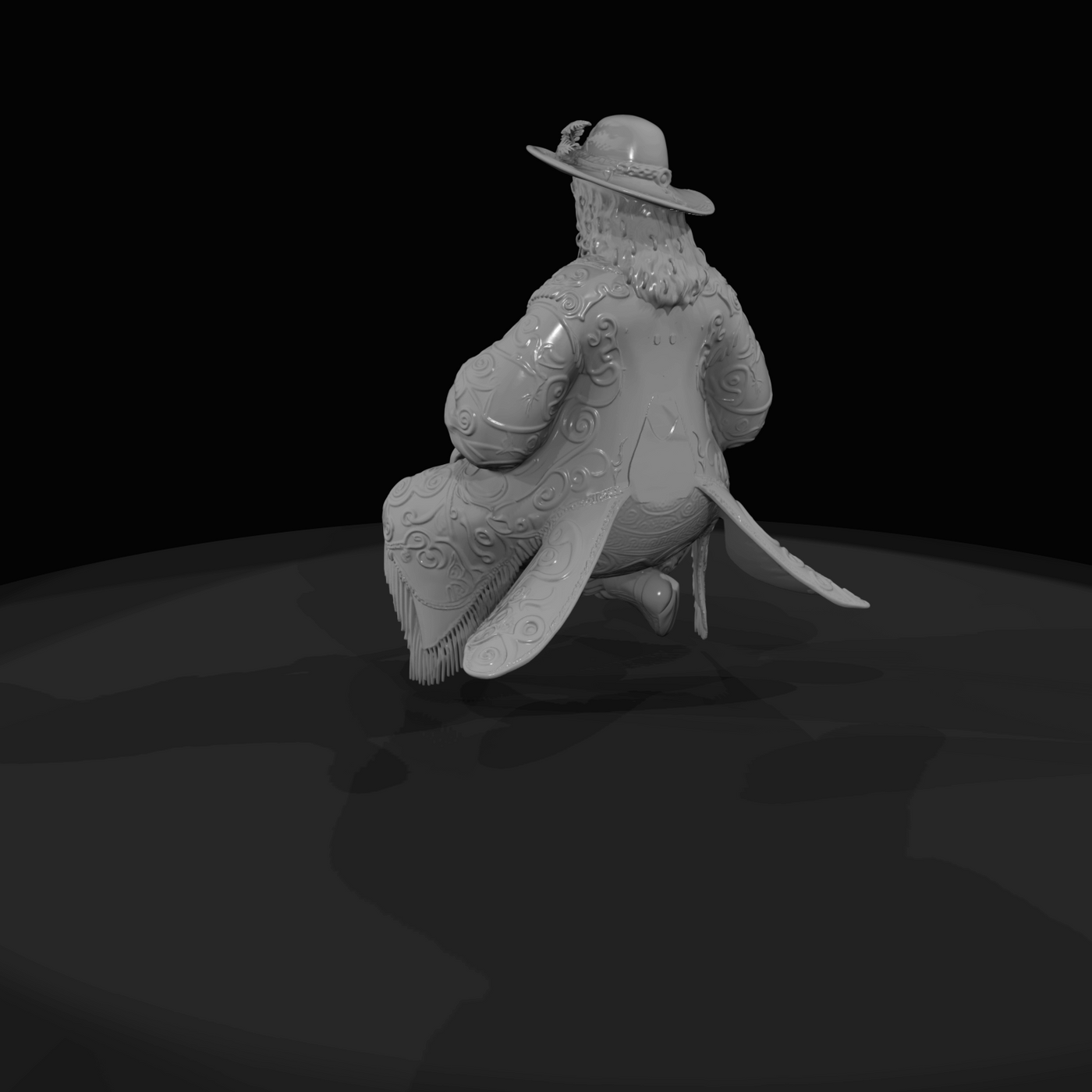 Fashion Model Figure (estimated) — Eccentric Designer