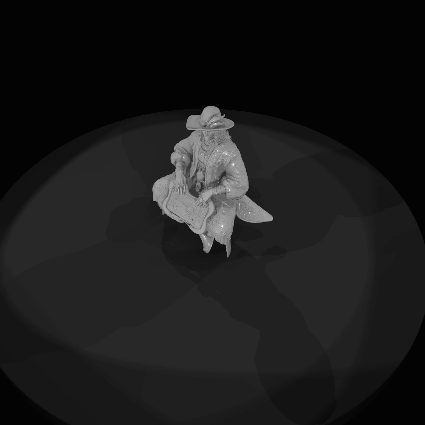 Fashion Model Figure (estimated) — Eccentric Designer