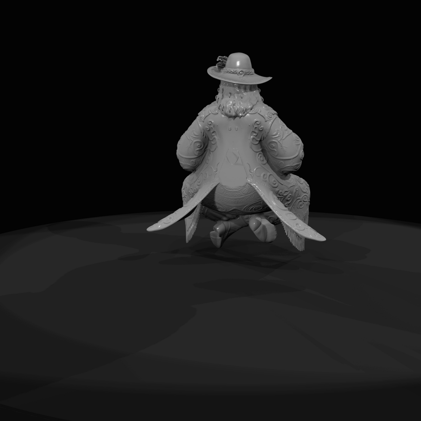 Fashion Model Figure (estimated) — Eccentric Designer