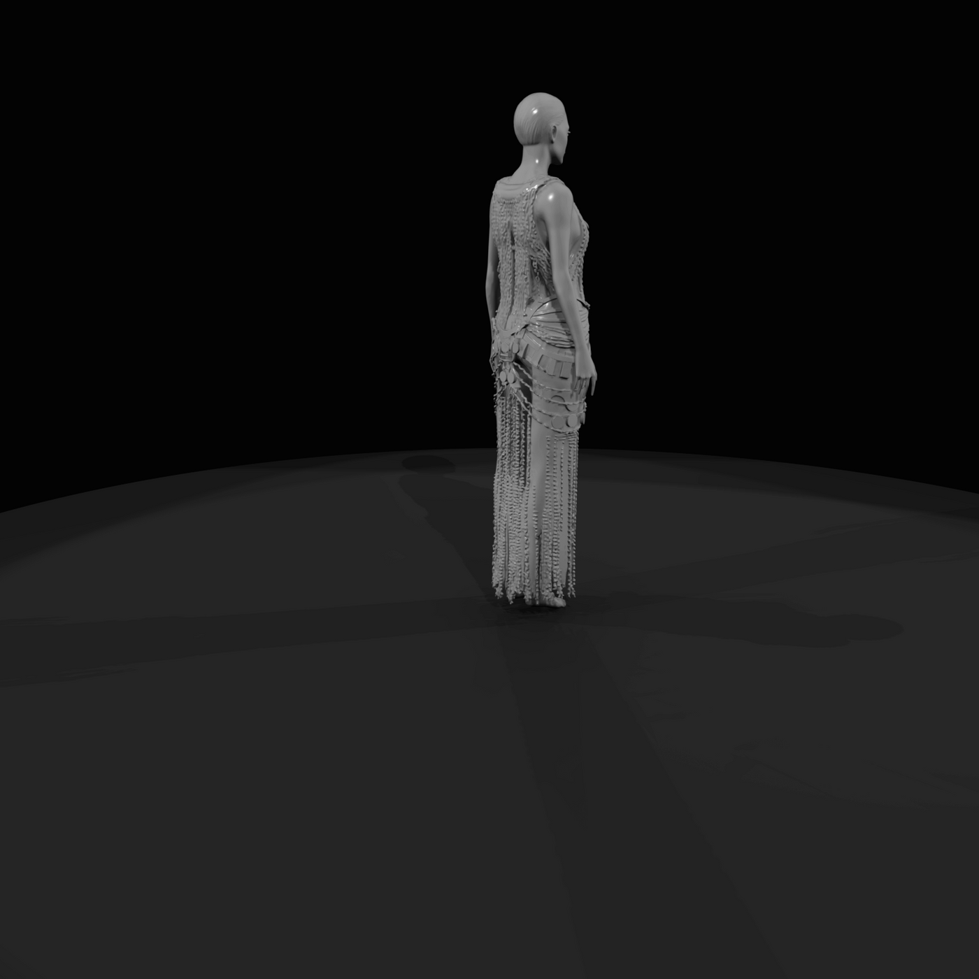 Fashion Model Figure (estimated) — Female