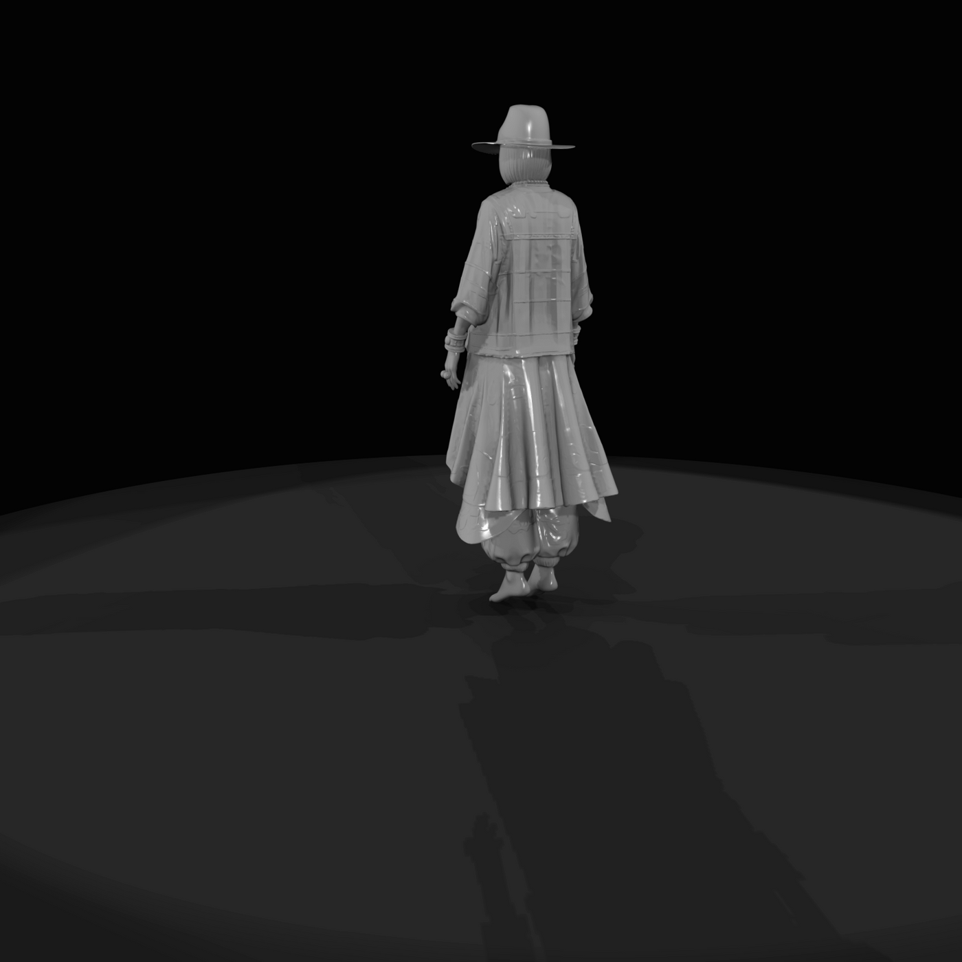 Fashion Model Figure (estimated) — Female