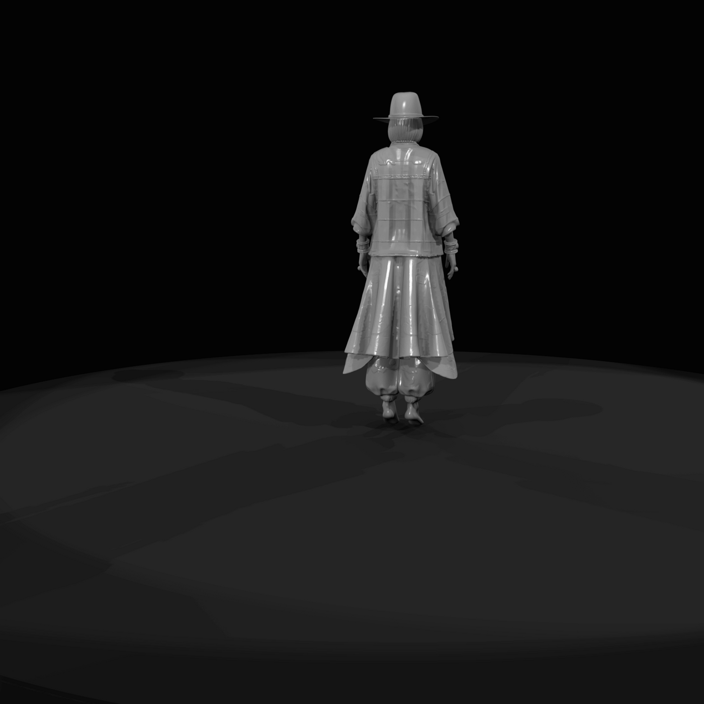 Fashion Model Figure (estimated) — Female