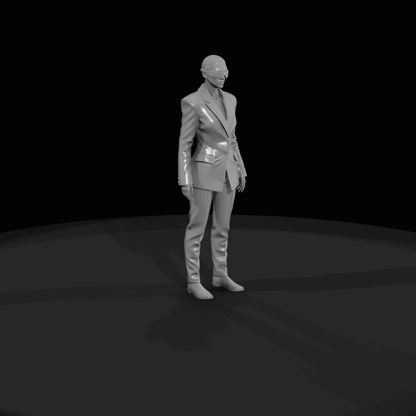 Fashion Model Figure (estimated) — Female
