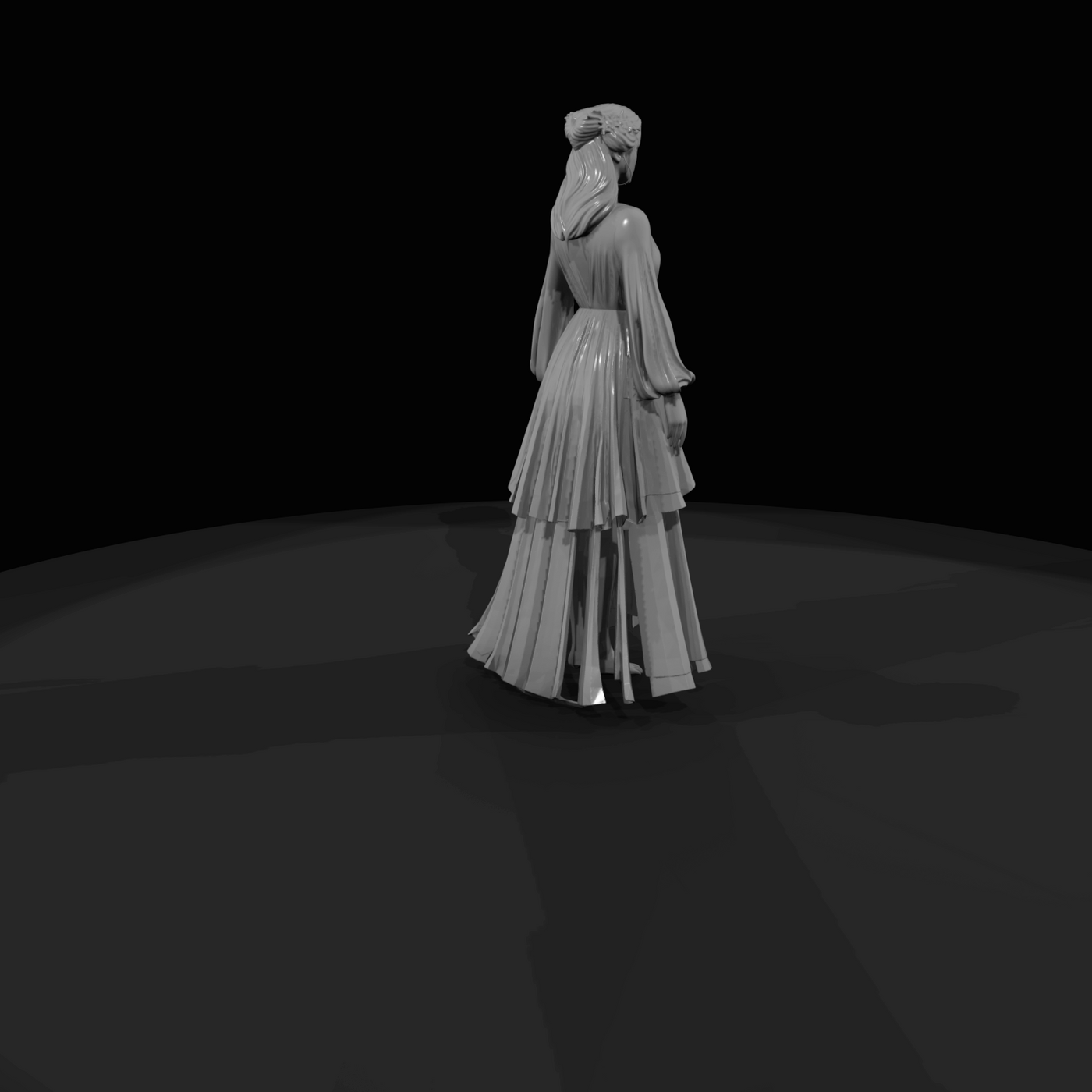 Fashion Model Figure (estimated) — Female