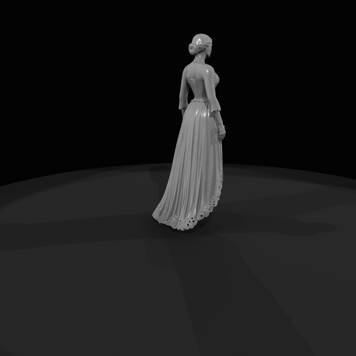 Fashion Model Figure (estimated) — Female