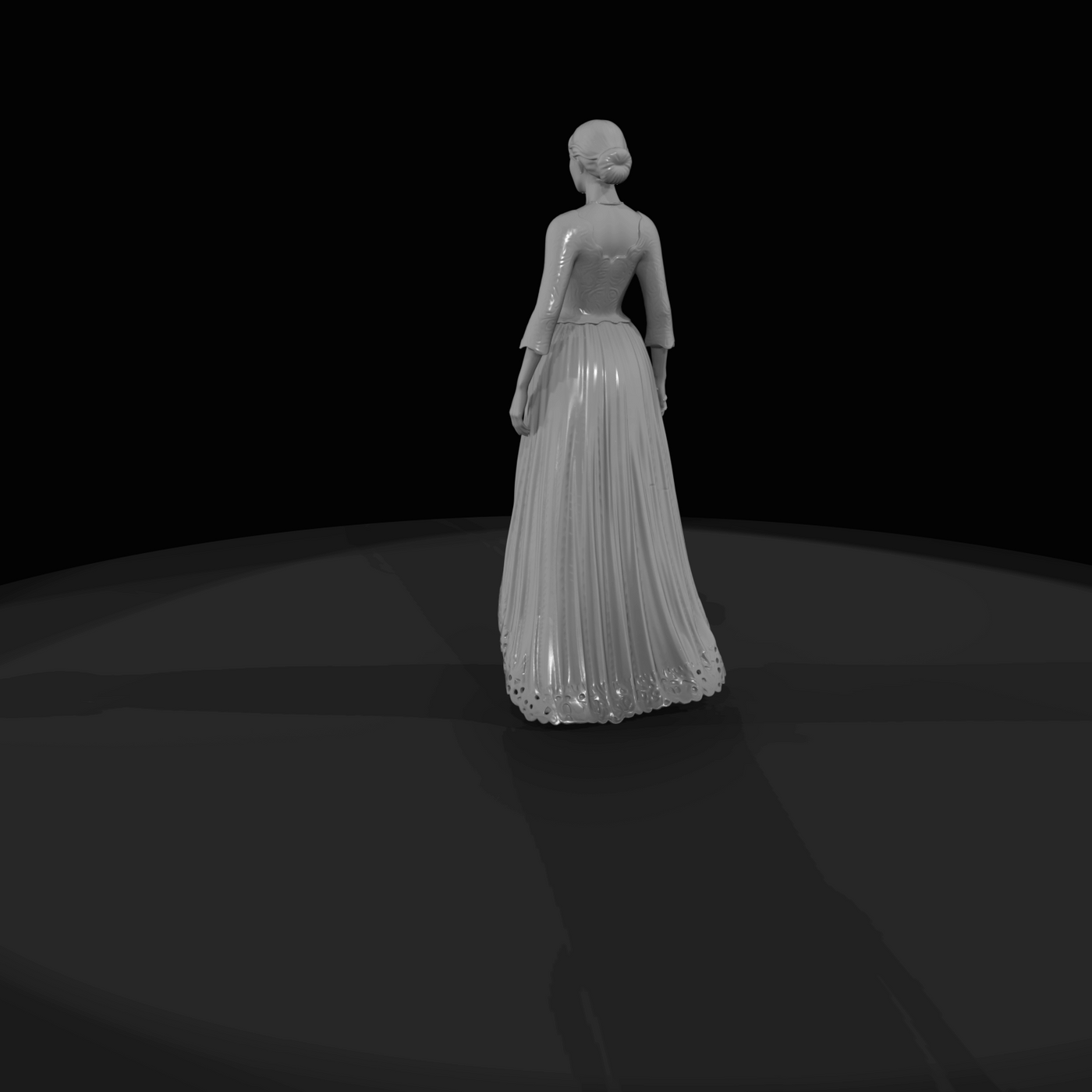 Fashion Model Figure (estimated) — Female