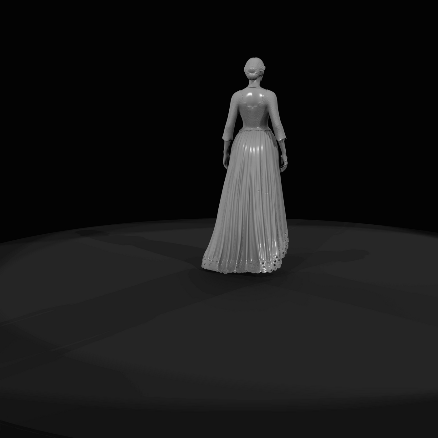 Fashion Model Figure (estimated) — Female