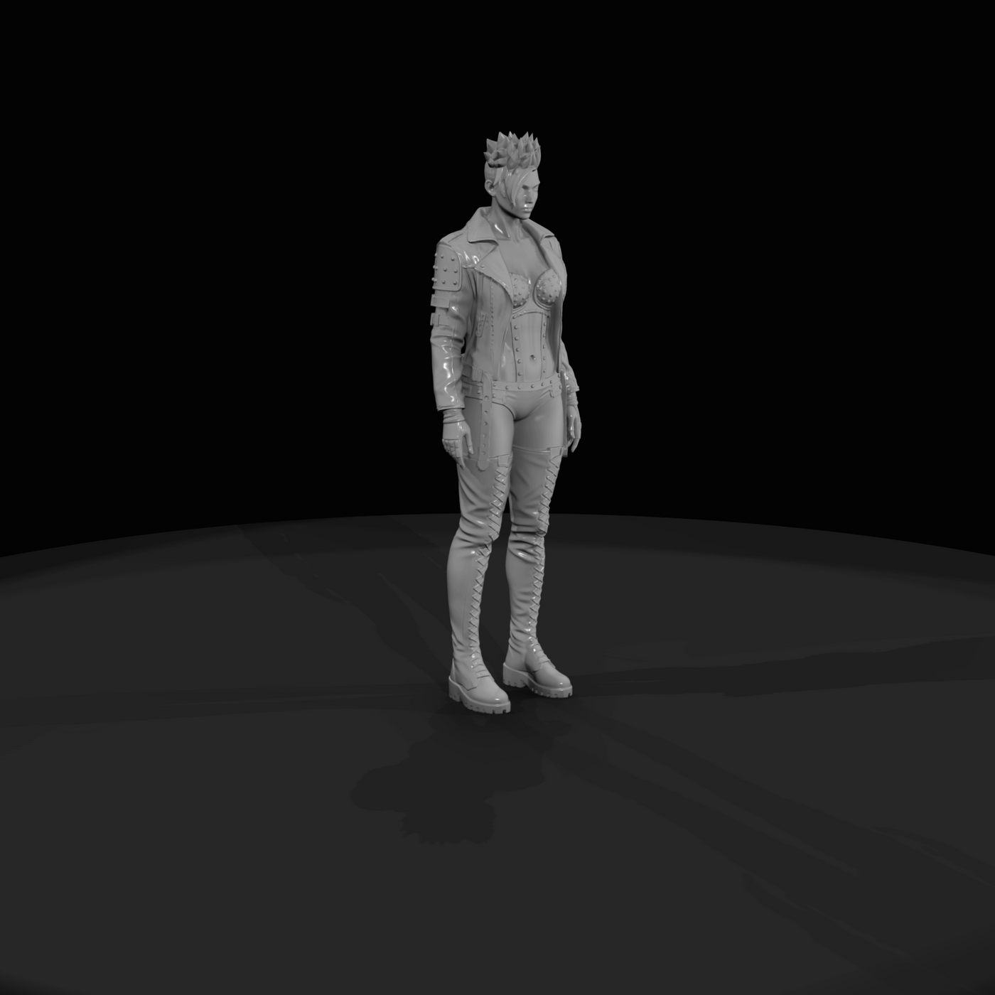 Fashion Model Figure (estimated) — Female