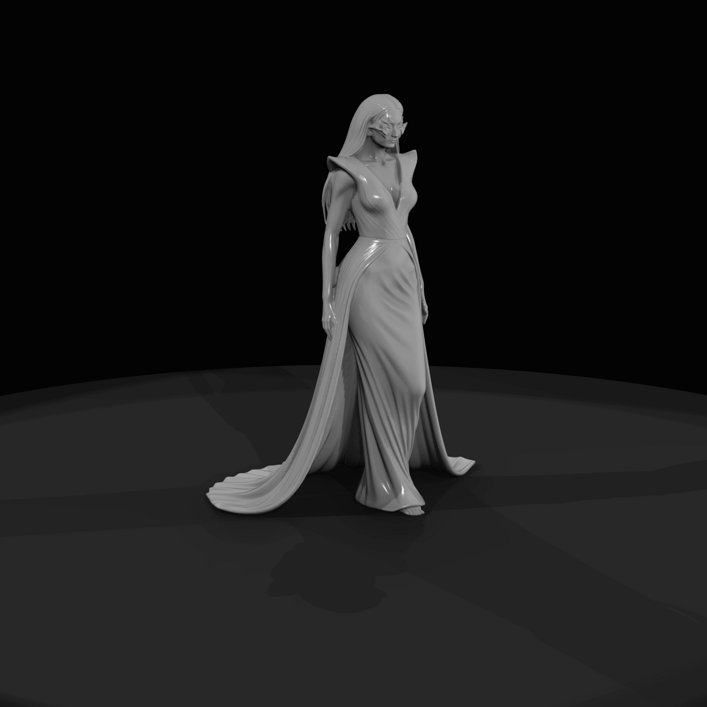 Fashion Model Figure (estimated) — Female