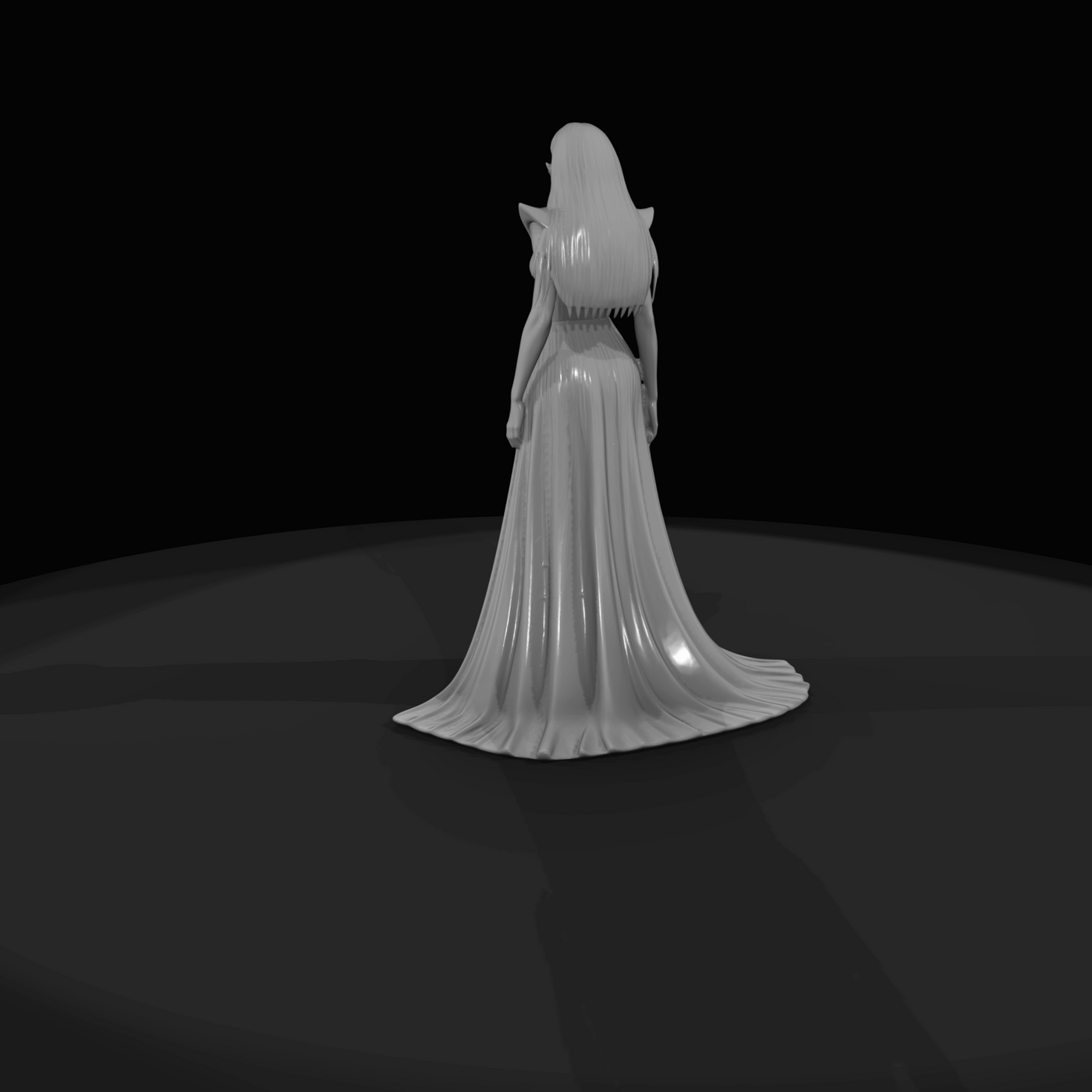 Fashion Model Figure (estimated) — Female