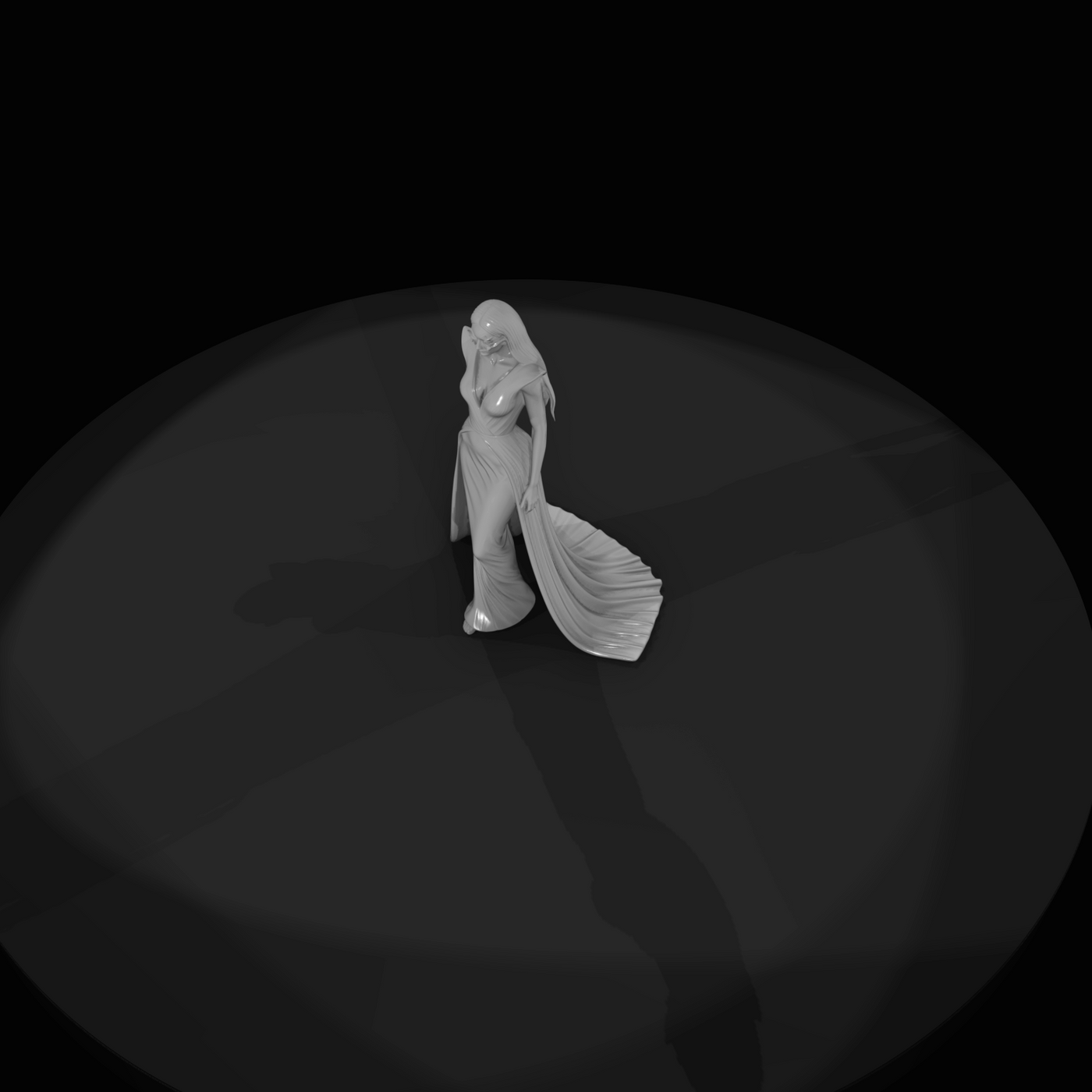 Fashion Model Figure (estimated) — Female