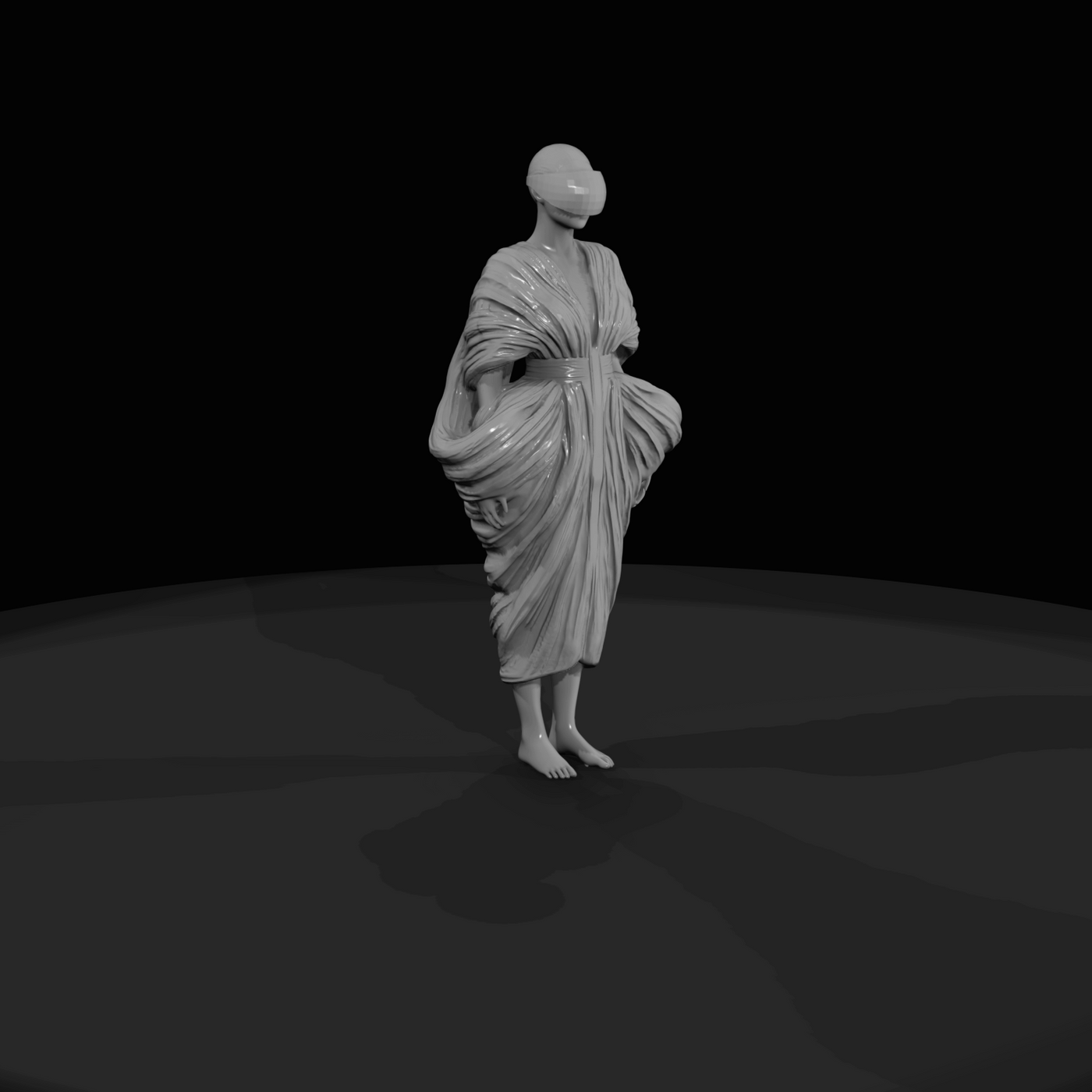 Fashion Model Figure (estimated) — Female