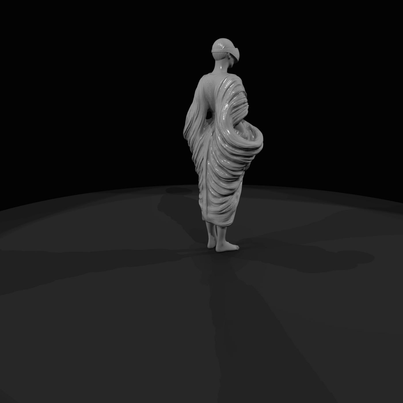 Fashion Model Figure (estimated) — Female