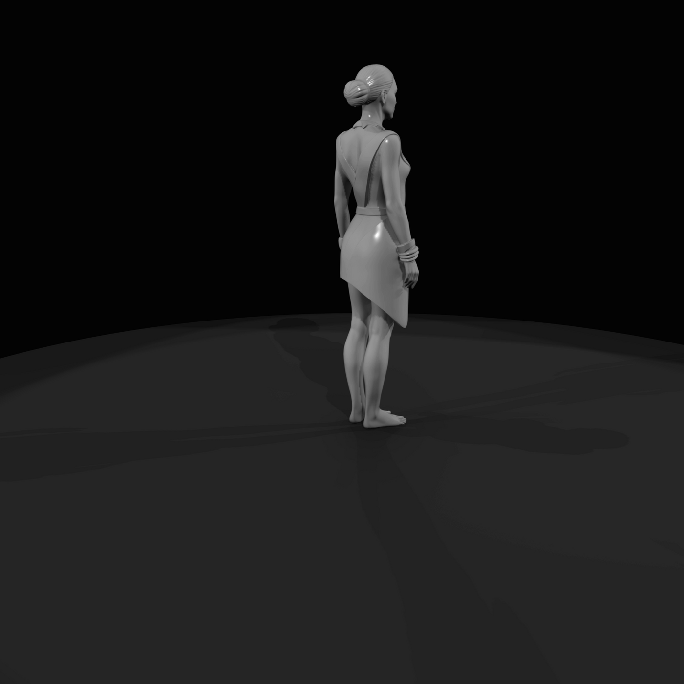 Fashion Model Figure (estimated) — Female