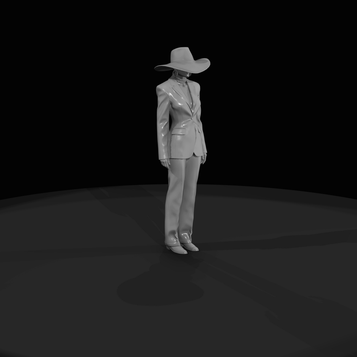 Fashion Model Figure (estimated) — Female