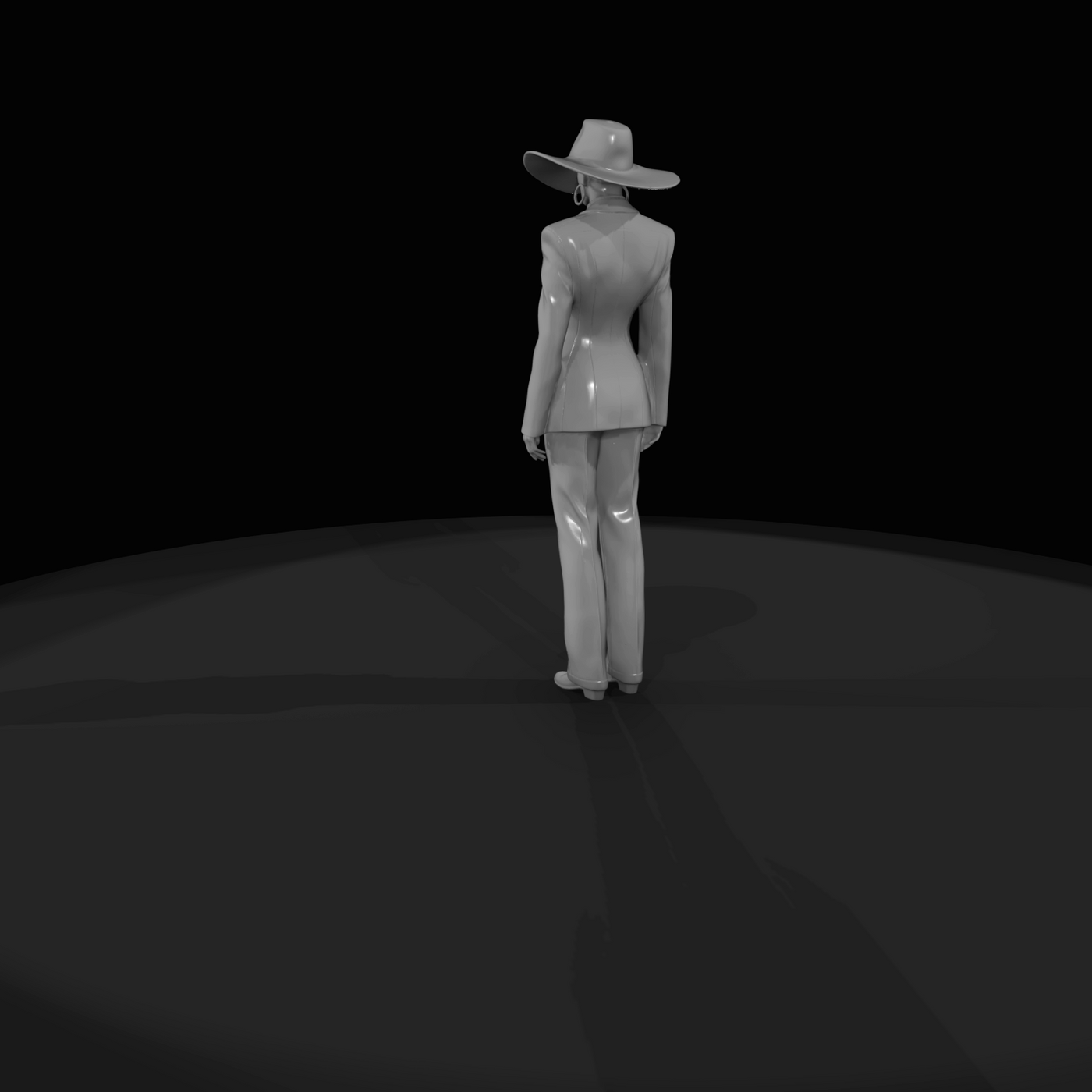 Fashion Model Figure (estimated) — Female