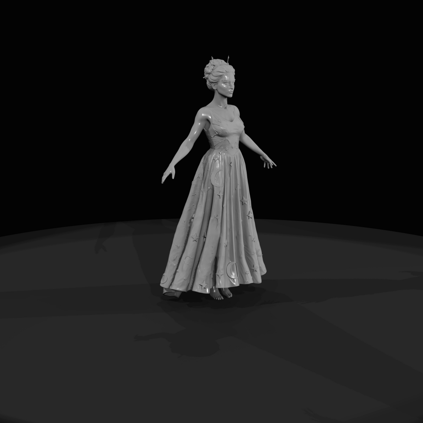 Fashion Model Figure (estimated) — Female