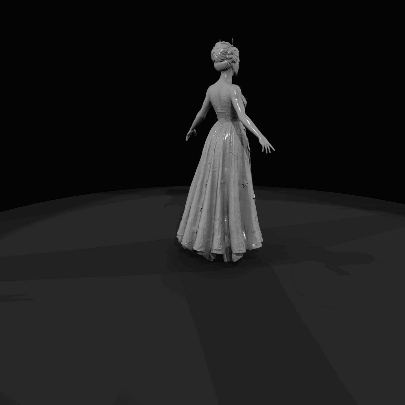 Fashion Model Figure (estimated) — Female