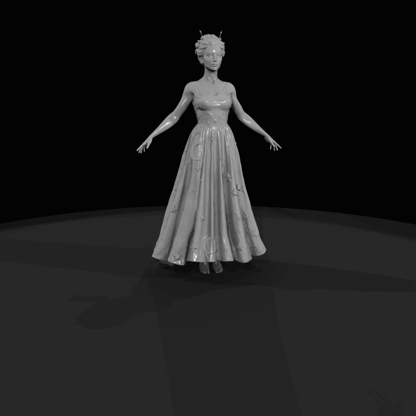 Fashion Model Figure (estimated) — Female