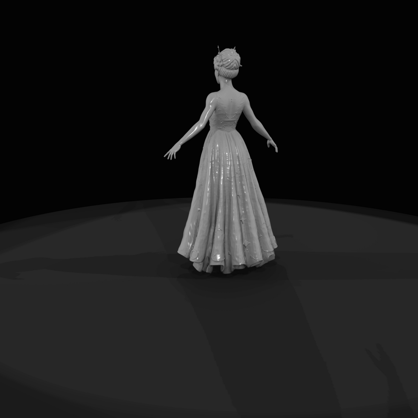 Fashion Model Figure (estimated) — Female