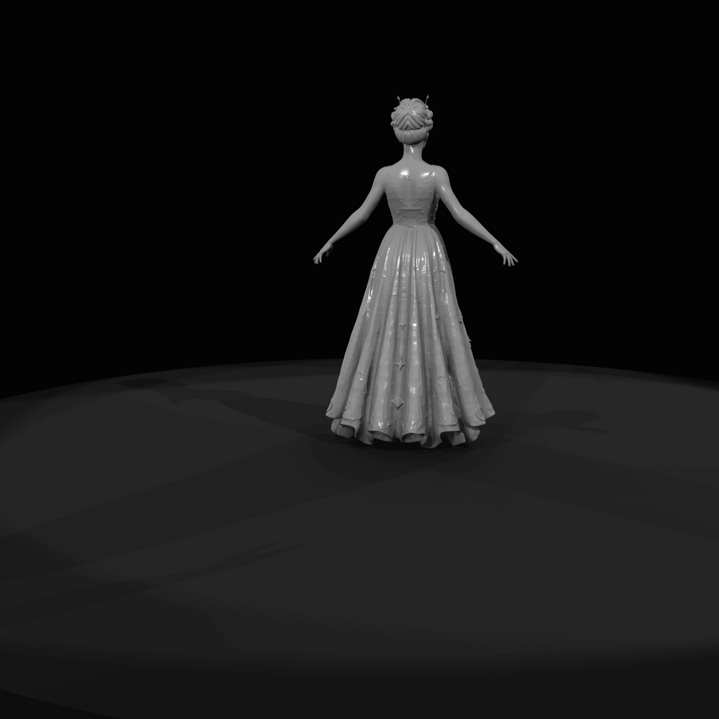 Fashion Model Figure (estimated) — Female