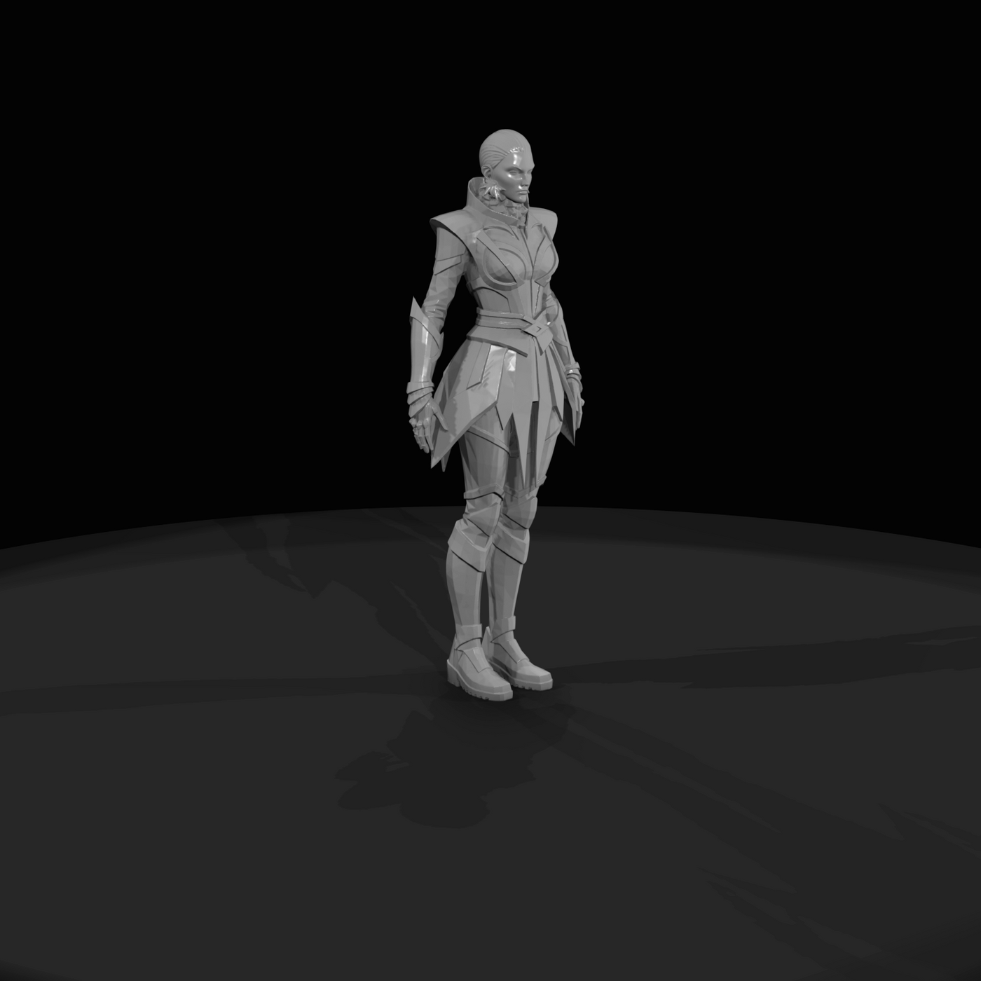 Fashion Model Figure (estimated) — Female