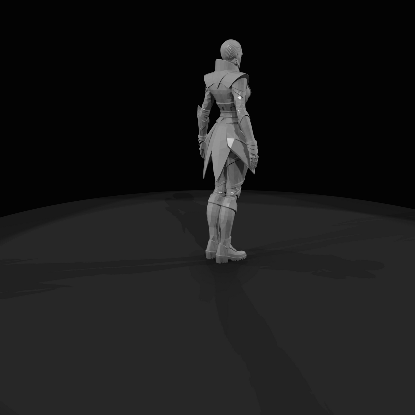 Fashion Model Figure (estimated) — Female