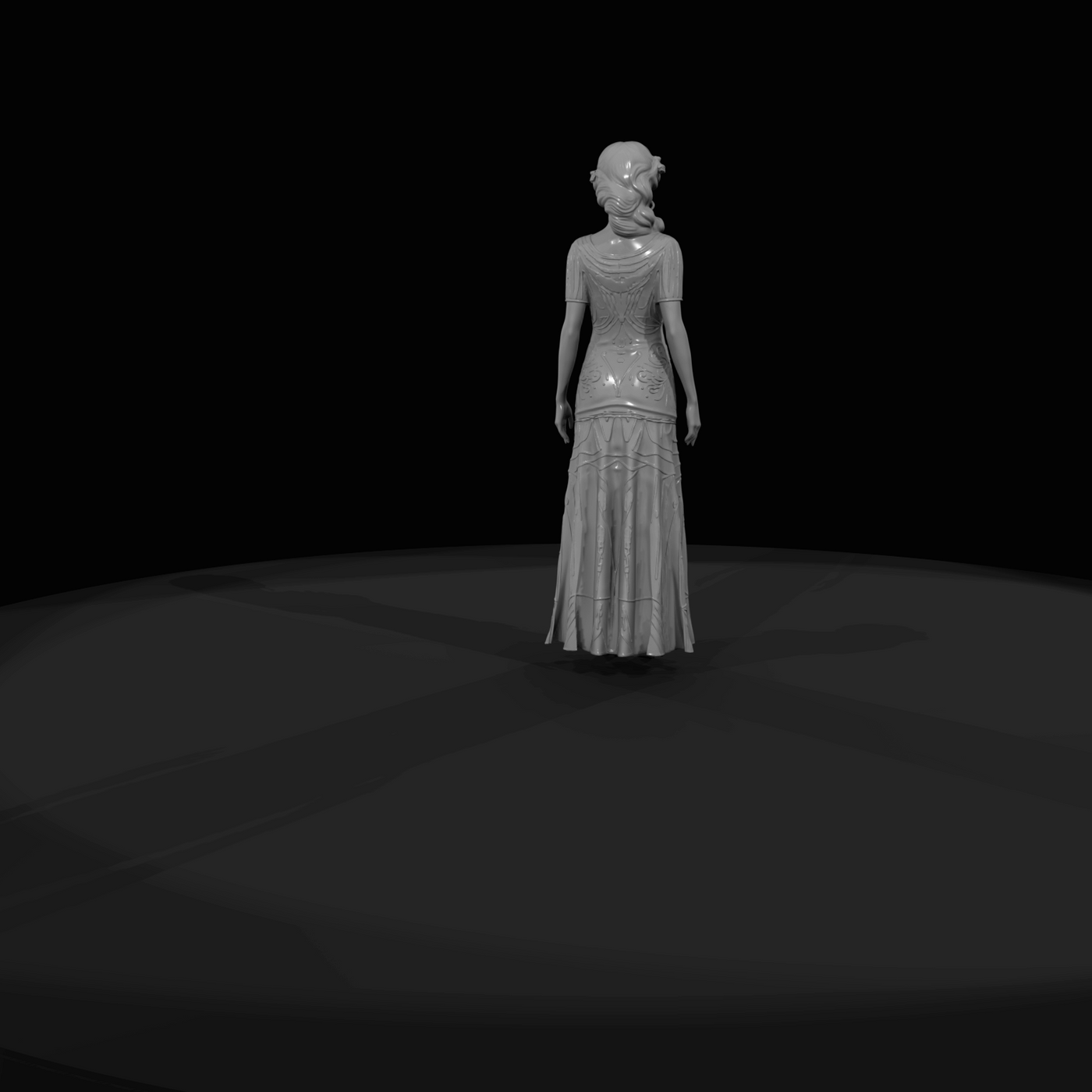 Fashion Model Figure (estimated) — Female