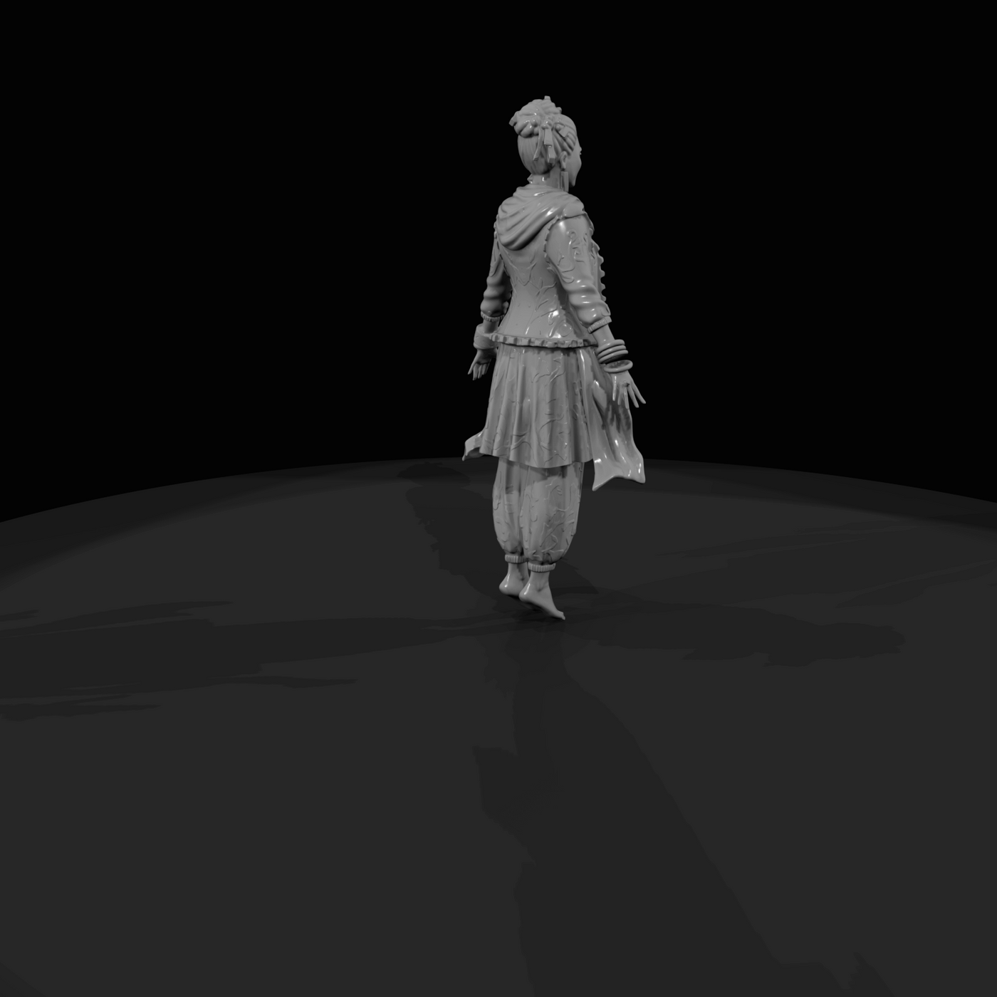 Fashion Model Figure (2020s) — female model 29